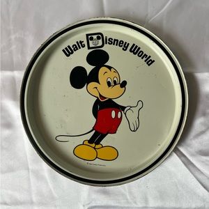 Disney • Mickey Vintage Disney World Collector’s Plate